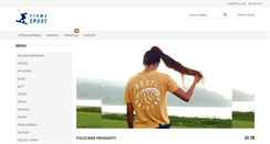 Desktop Screenshot of firmasport.pl